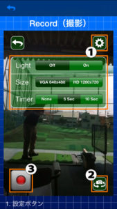 ゴルフ　スイング　アプリ　iphone　