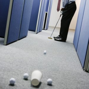 ゴルフ　パター　練習　自宅　マット